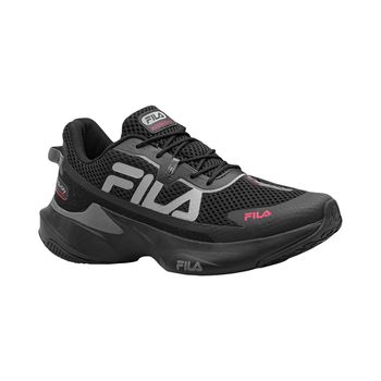 Tenis-de-Corrida-Preto-Cinza-e-Vermelho-Recovery-|-Fila-Tamanho--41---Cor--PRETO-0